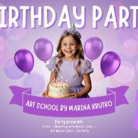 Children’s Birthday Party at Art School by Marina Krutko